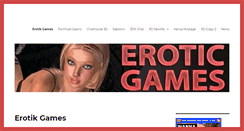 Desktop Screenshot of erotik-game.com